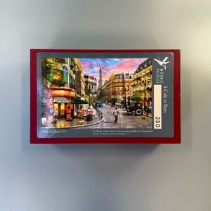 Mosaic Wooden Jigsaw Puzzle A Cafe In Paris 250 Pc. New